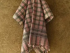 Salt Deserts of Kutch ☼ Kutchi Bhujodi Handspun Raw Woolen Shawl (Two Options)