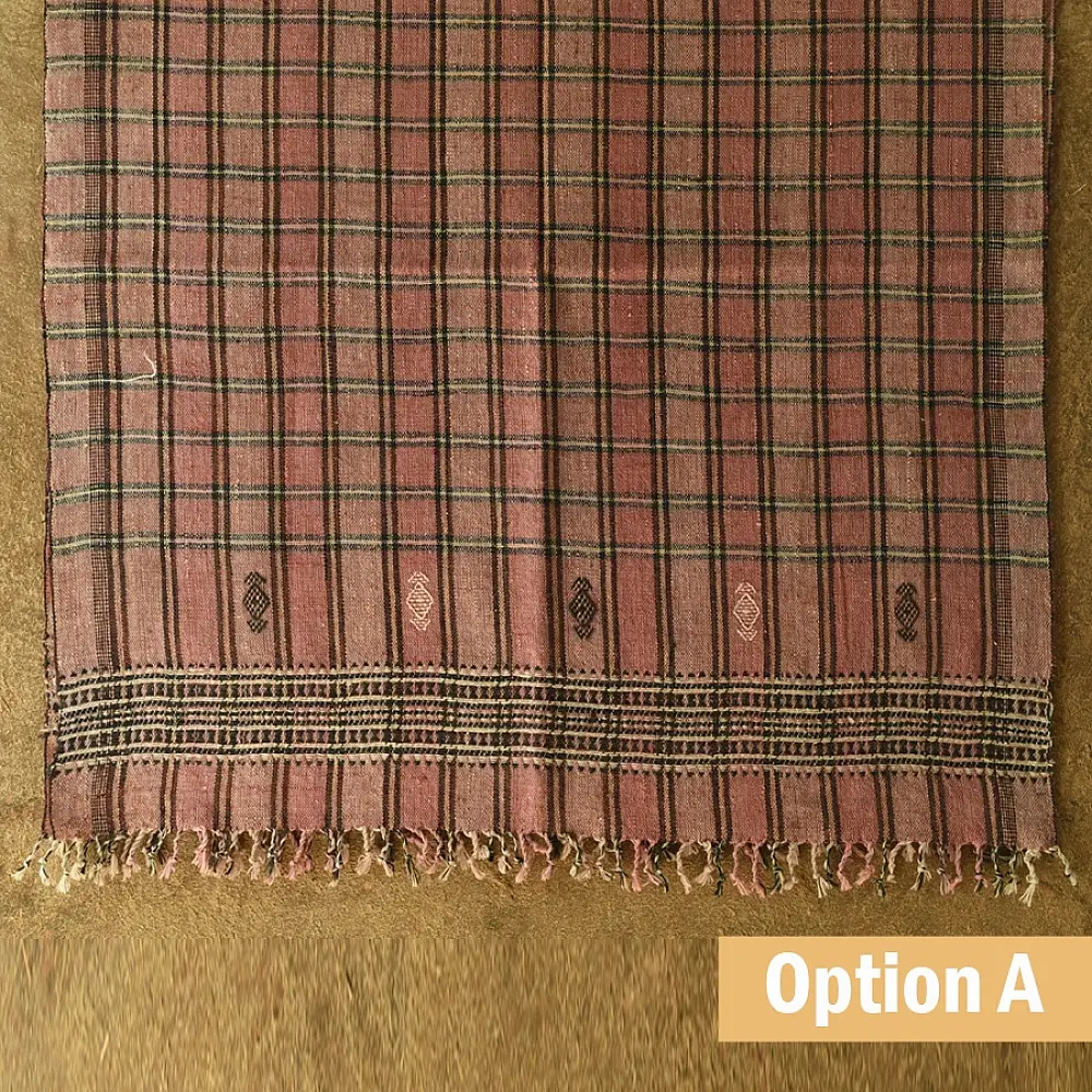 shop Kutchi Bhujodi Handspun Raw Woolen Shawl 