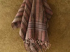 Salt Deserts of Kutch ☼ Bhujodi Handspun Raw Woolen Shawl - (Two Options)