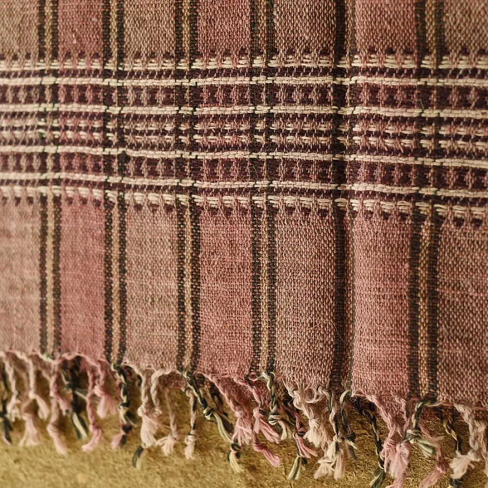shop Kutchi Bhujodi Handspun Raw Woolen Shawl 