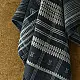 shop Kutchi Bhujodi Handspun Raw Woolen Shawl -Greyish Blue