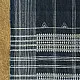 shop Kutchi Bhujodi Handspun Raw Woolen Shawl -Greyish Blue