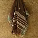 shop Kutchi Bhujodi Handspun Raw Woolen Shawl -Coffee Brown
