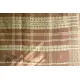 shop handwoven kutchi raw woolen unisex shawl -  Light Brown