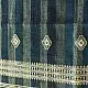 shop Kutchi Bhujodi Handspun Raw Woolen Shawl -Blue Stripes