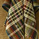 shop Kutchi Bhujodi Handspun Raw Woolen Shawl -Multi Color Stripes