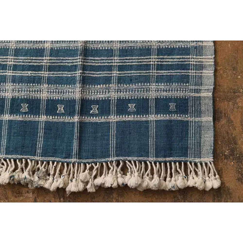 Salt Deserts of Kutch ❅ Hand spun ❅ Raw woolen Shawl ❅ R