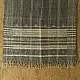 shop Kutchi Bhujodi Handspun Raw Woolen Shawl -Grey 