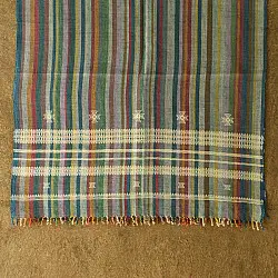 Salt Deserts of Kutch ☼ Bhujodi Handloom Raw Woolen Shawl