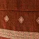 shop Kutchi Bhujodi Handspun Raw Woolen Shawl -Dark Red