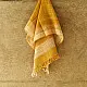 shop Kutchi Bhujodi Handspun Raw Woolen Shawl -Yellow