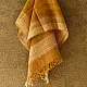 shop Kutchi Bhujodi Handspun Raw Woolen Shawl -Yellow