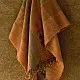shop Kutchi Bhujodi Handspun Raw Woolen Shawl -Yellow Broad Stripes