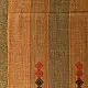 shop Kutchi Bhujodi Handspun Raw Woolen Shawl -Yellow Broad Stripes