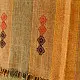 shop Kutchi Bhujodi Handspun Raw Woolen Shawl -Yellow Broad Stripes