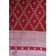 Handwoven embroidered mirror work woolen shawl