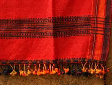 From the grasslands ❅ Woolen shawl {  द }