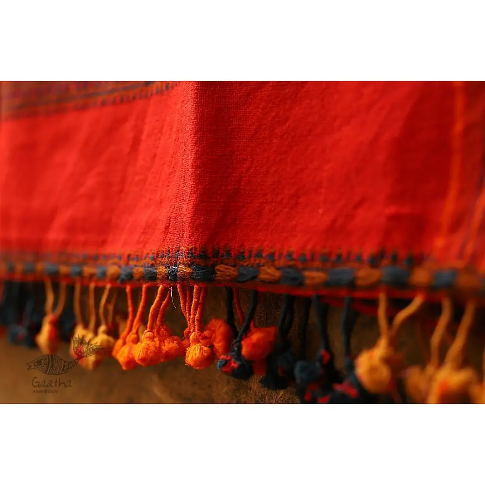 From the grasslands ❅ Woolen shawl {  द }