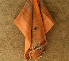 Salt Deserts of Kutch ☼ Kutchi Bhujodi Handwoven Raw Wool Shawl