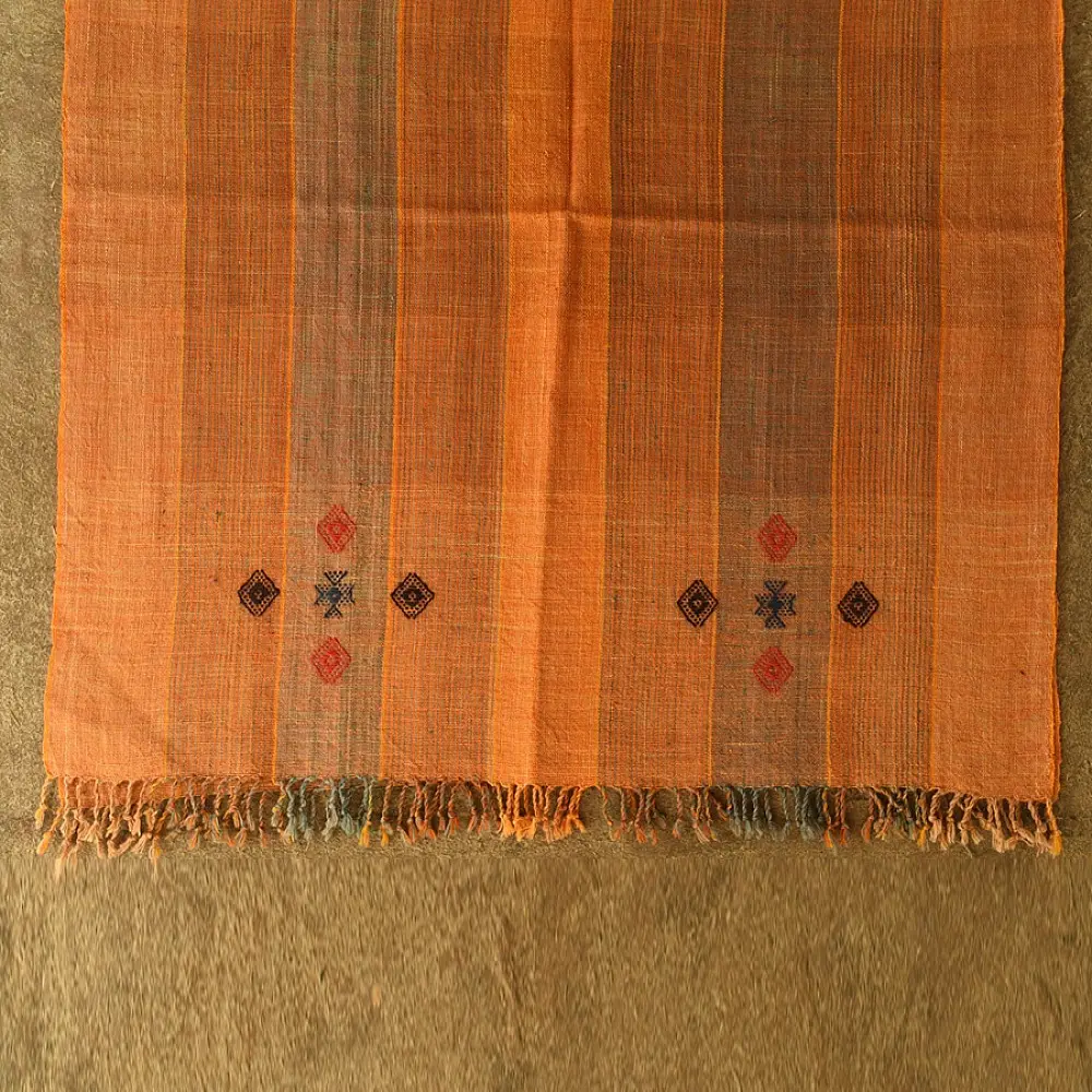 shop Kutchi Bhujodi Handwoven Raw Wool Shawl