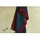 handwoven woolen bhujodi Rama Blue stole