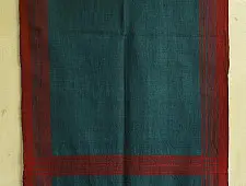 Sharad . शरद ⚹ Handwoven Woollen Stole in Rama Blue Colour