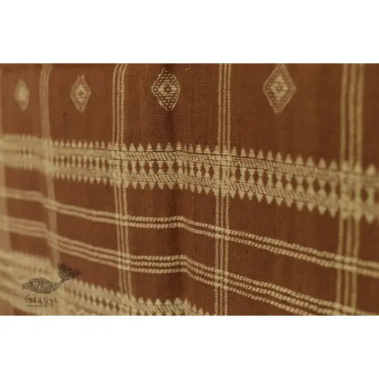 shop Kutchi Bhujodi handwoven Raw Woolen Shawl 