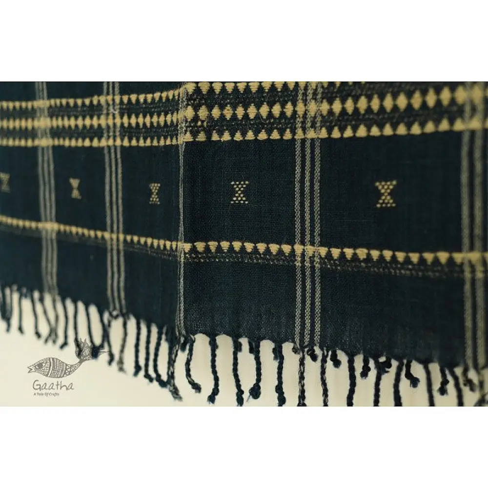 shop Kutchi Bhujodi handwoven Raw Woolen Shawl 
