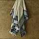 shop Kutchi Bhujodi Handspun Raw Woolen Shawl - Off White