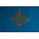 embroidered Handwoven mirror work woolen shawl