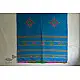 embroidered Handwoven mirror work woolen shawl