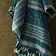 shop Kutchi Bhujodi Handloom Raw Woolen Indigo Blue Shawl