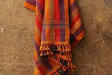 Salt Deserts of Kutch ❅ Hand spun ❅ Raw woolen Shawl ❅ T