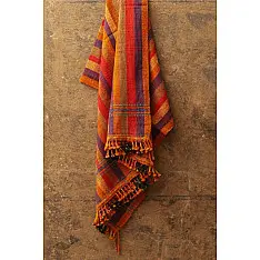 Salt Deserts of Kutch ❅ Hand spun ❅ Raw woolen Shawl ❅ T