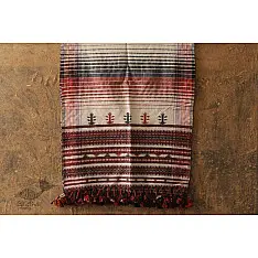 Salt Deserts of Kutch ❅ Raw Woolen Stole ❅ 9
