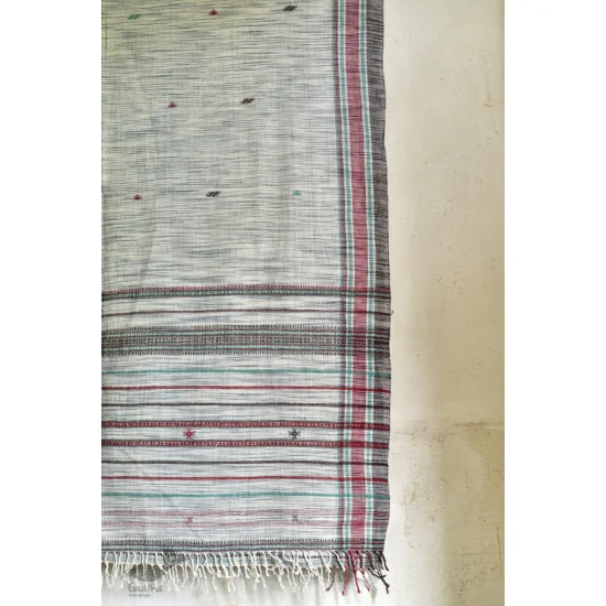 handwoven kala cotton bhujodi dupatta