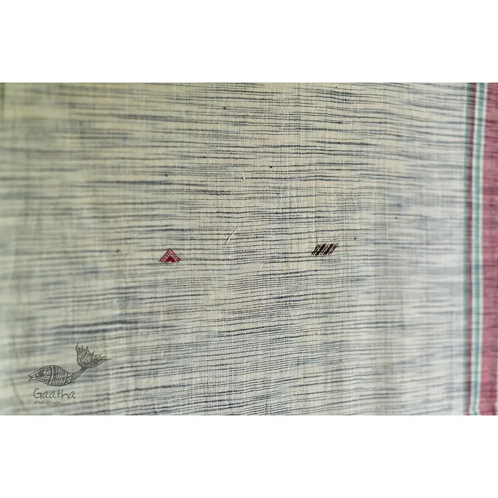 handwoven kala cotton bhujodi dupatta