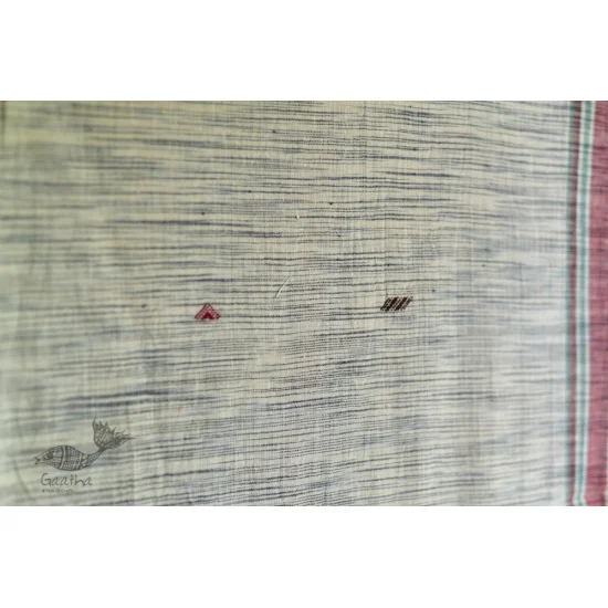 handwoven kala cotton bhujodi dupatta