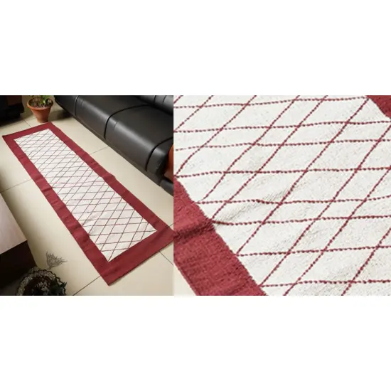 Cotton Bed Side Runner / Runner - Cross Border