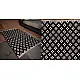 Handwoven Cotton Mat / Aasan - Black Box 