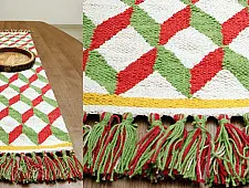 Handwoven Dhurrie | Cotton Runner