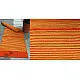 Handwoven Cotton Yoga Mat / Living Room Rug  - Chess 