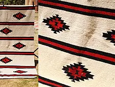 Handwoven Dhurrie | Cotton Dhurrie - Small Diamond
