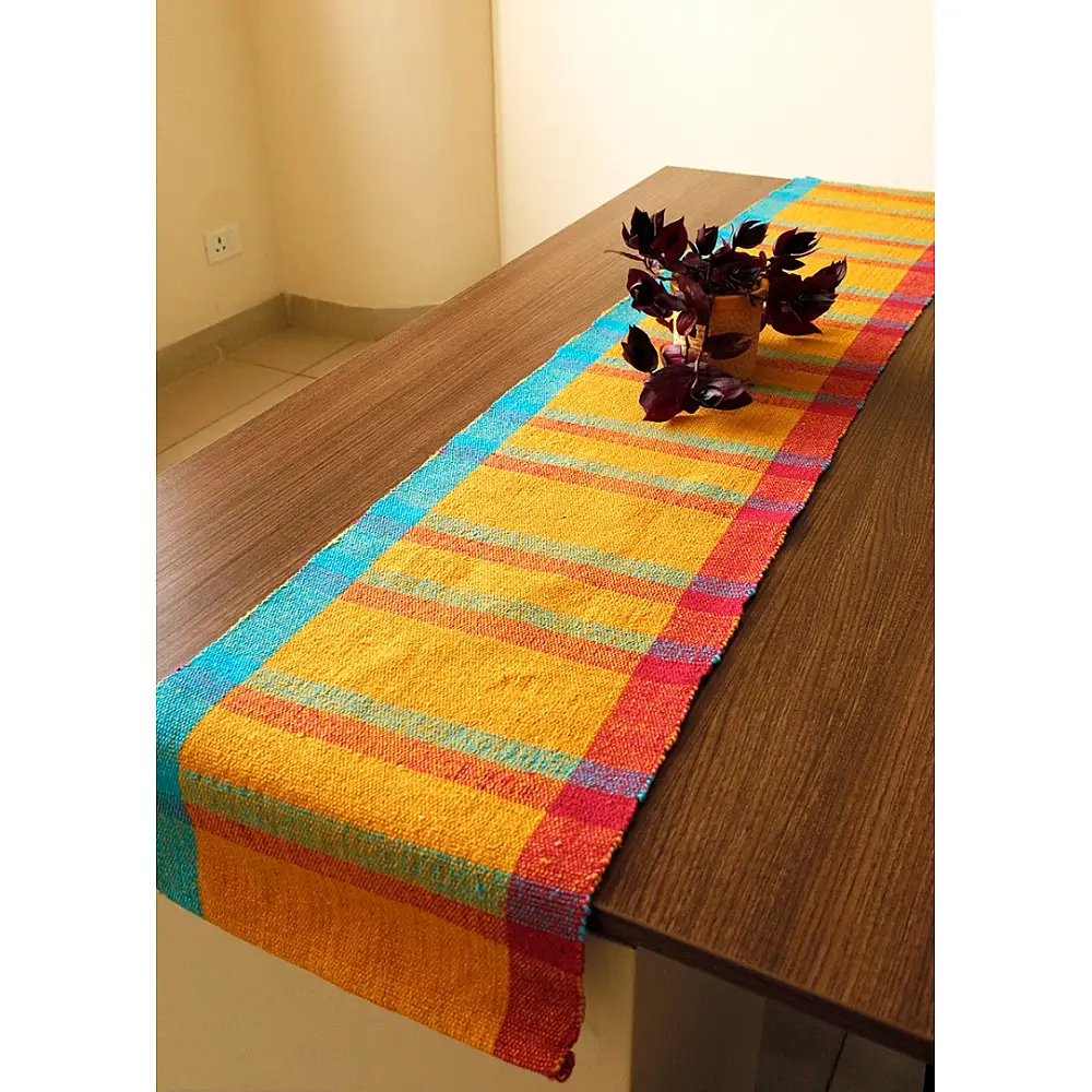 Handwoven cotton Multi Purpose runner