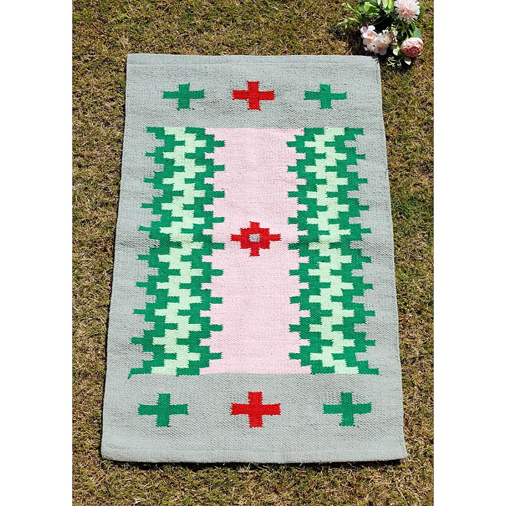 Handwoven Cotton Mat / Aasan