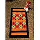 Handwoven Cotton Yoga Mat / Living Room Rug 