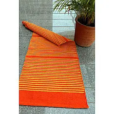 Handwoven Dhurrie | Cotton Yoga Mat / Living Room Rug - Pick By Pick