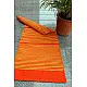 Handwoven Cotton Yoga Mat / Living Room Rug  - Chess 