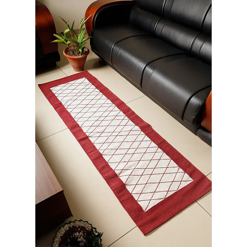 Cotton Bed Side Runner / Runner - Cross Border