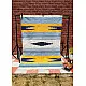 Cotton Center Sofa Dhurrie - Small Diamond Mehrab  